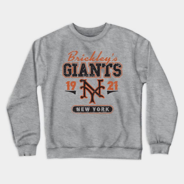 Brickley's Giants Crewneck Sweatshirt by MindsparkCreative